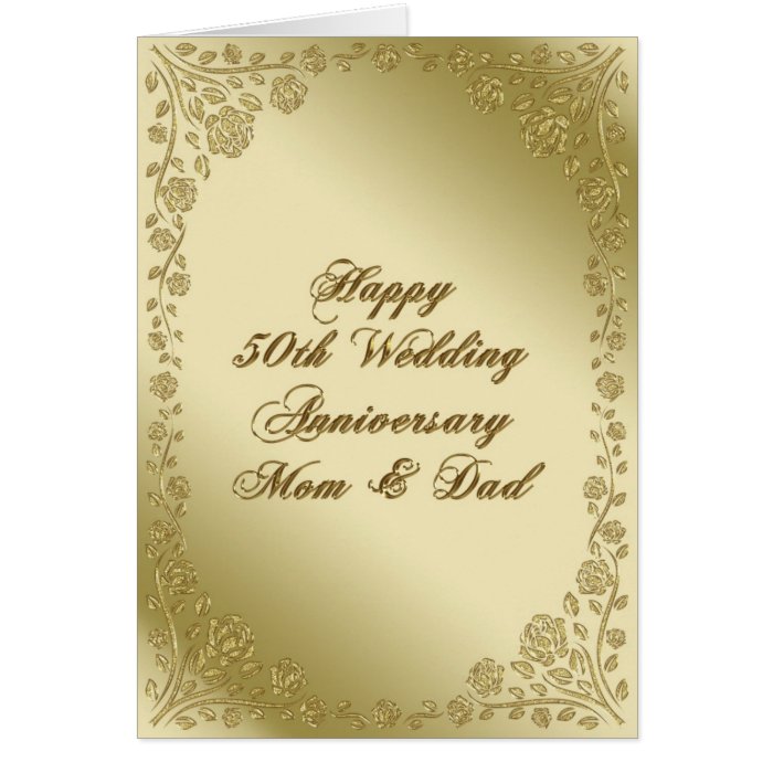 Image 55 of 50Th Wedding Anniversary Greeting Cards