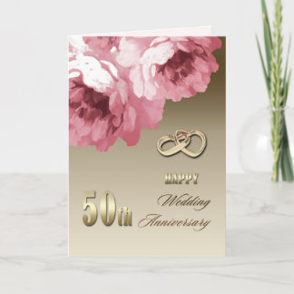 50th Wedding Anniversary Greeting Cards