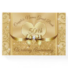 50th Wedding Anniversary Guest Book Personalized