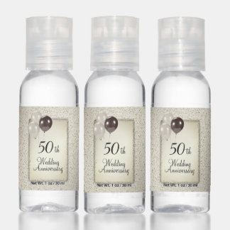 50th Wedding Anniversary  Hand Sanitizer