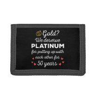 50th Wedding Anniversary I - Gold Funny Couple