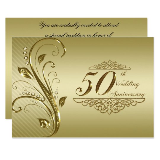 Wedding Anniversary Invitation Cards 6