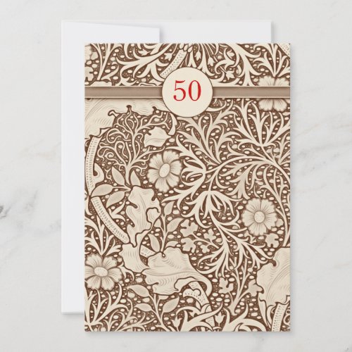50th wedding anniversary invitations