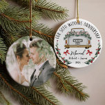 50th Wedding Anniversary Keepsake Design Ornament<br><div class="desc">50th Wedding Anniversary Keepsake Design Ornament</div>