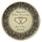 50th Wedding Anniversary Melamine Plate