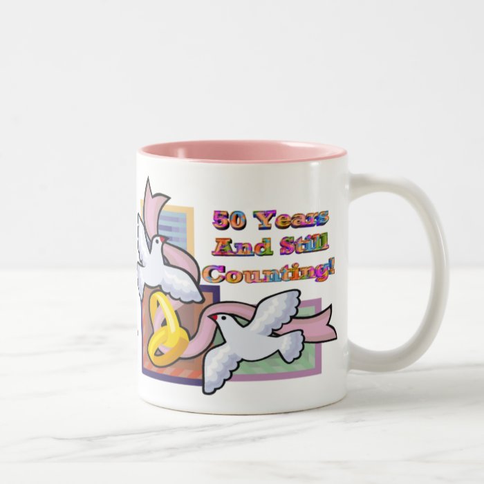 50th Wedding Anniversary Mug