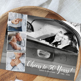 50th Wedding Anniversary Party, Any Year, Photos Postcard