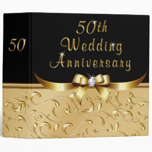 50th Anniversary  Wedding  Albums  Zazzle