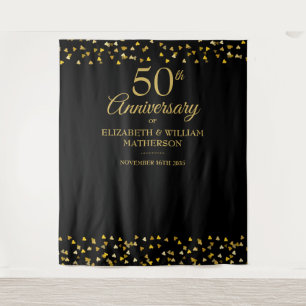 50th Wedding Anniversary Photo Booth Backdrop