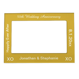 50th Wedding Anniversary Photo Frame
