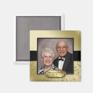 50th Wedding Anniversary Photo Magnet