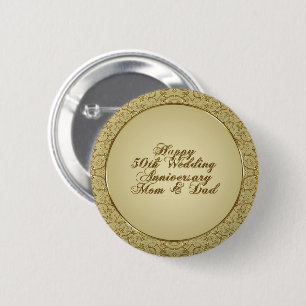 50th Wedding Anniversary Pin