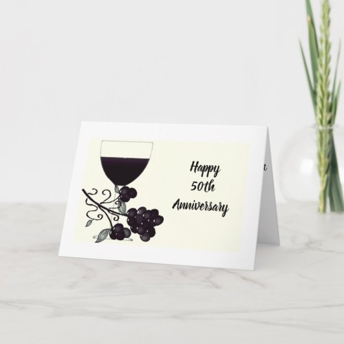 50th WEDDING ANNIVERSARY SPECIAL COUPLE Card