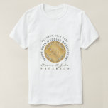 50th Wedding Anniversary  T-Shirt<br><div class="desc">What a lovely,  meaningful and affordable way to mark their anniversary with a custom t-shirt! Contact me through my homepage,  I'm here to help you customize that special gift,  and delighted to do so!</div>