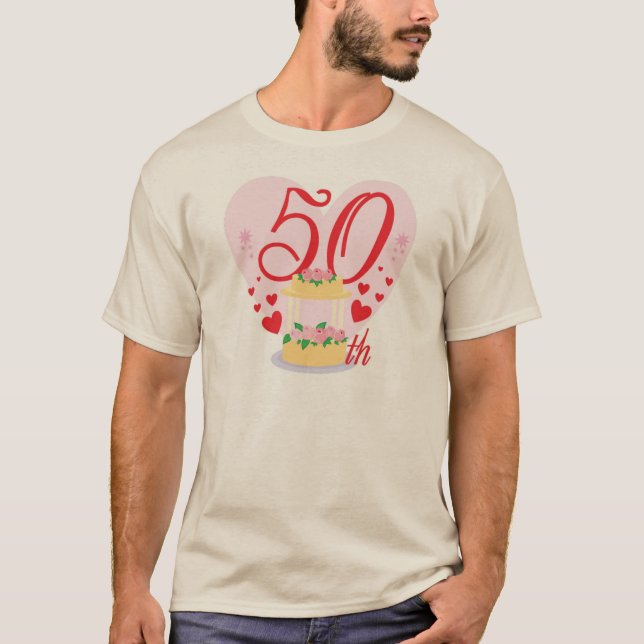 50th wedding anniversary T-Shirt (Front)