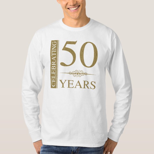 50th Wedding Anniversary T-Shirt (Front)