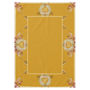 50th Wedding Anniversary Tablecloth