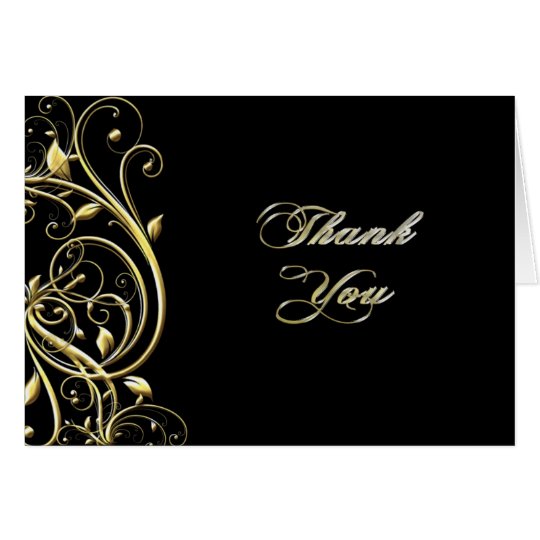 50th Wedding Anniversary Thank You Note Card Zazzle