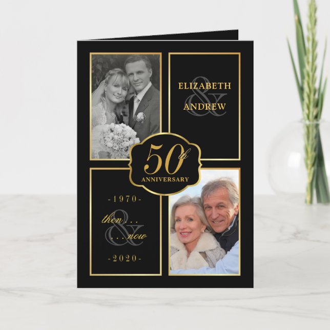 50th Wedding Anniversary Vow Renewal Party Invite (Front)