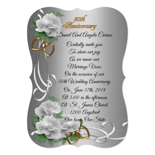 50th-wedding-anniversary-vow-renewal-white-roses-invitation-zazzle