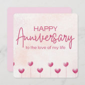 50th Wedding Anniversary with love (Front/Back)