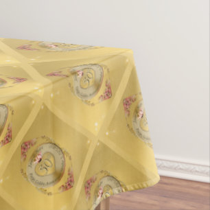 50th Wedding AnniversaryTablecloth Tablecloth