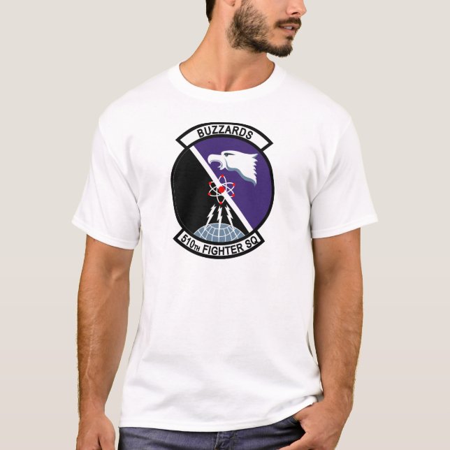 510th Fighter Squadron - Buzzards T-Shirt (Front)