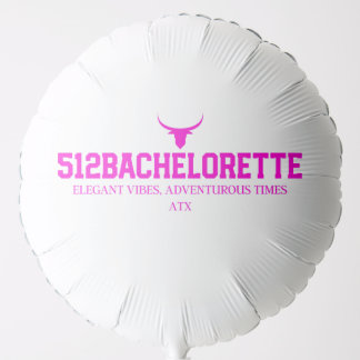 512Bachelorette Custom Balloon | Fun and Festive