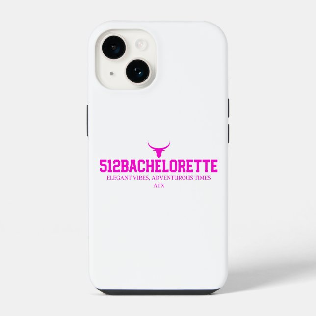 512Bachelorette iPhone 14 Tough Case - Glossy  (Back)