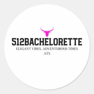 512Bachelorette Party Sticker   Bride Tribe Favor 