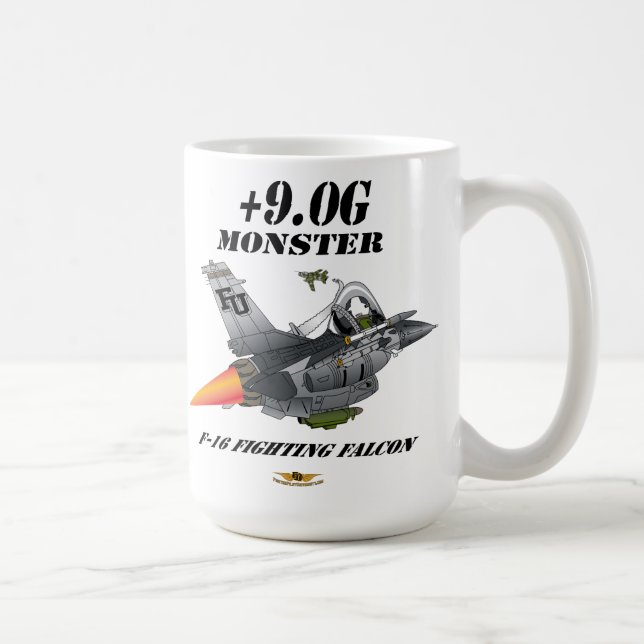 512th TFS Custom Coffee Mug w/call sign (Right)
