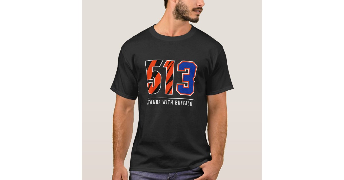 513 Damar Hamlin Stands With Buffalo T-Shirt