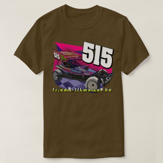 515 Frankie Wainman Jnr Brisca F1 2021 Tarmac T-Shirt (Design Front)