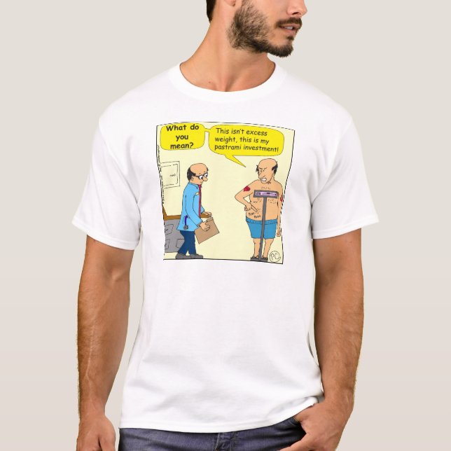 516 pastrami investment cartoon T-Shirt (Front)