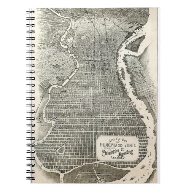 5194-Philadelphia-Pennsylvania-United States-1870 Notebook (Front)