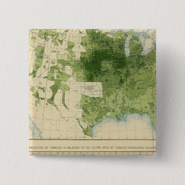 51 Grains, tobacco 1890 Pinback Button (Front)