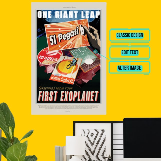 51 Pegasi b - Space Tourism Poster (Please enjoy our design and see the others in the collection.)