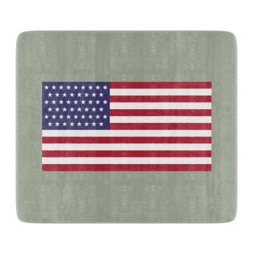 51 Star Flag of the United States of America USA Cutting Board