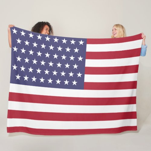 51 Star Flag of the United States of America USA Fleece Blanket