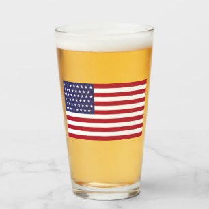 51 Star Flag of the United States of America (USA) Glass