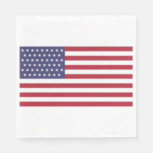 51 Star Flag of the United States of America (USA) Napkins