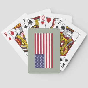 51 Star Flag of the United States of America (USA) Poker Cards
