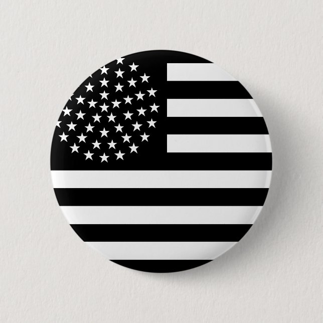 51 Star US Flag Pinback Button (Front)