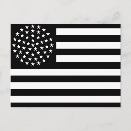 51 Star US Flag Postcard