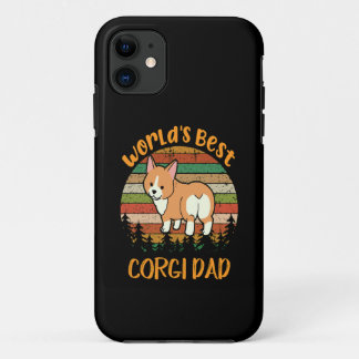 51 World's Best Corgi Dad iPhone 11 Case