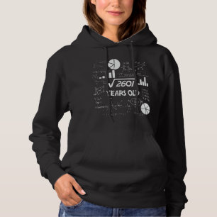 51 Years Old Bday Math Teacher 51st Birthday Gift Hoodie