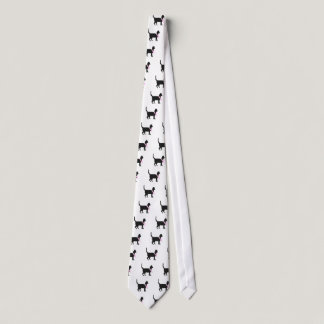 51b88 black cat pink ribbon breast cancer causes tie