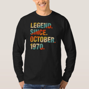 51st Birthday  51 Year Old Legend Since October 19 T-Shirt