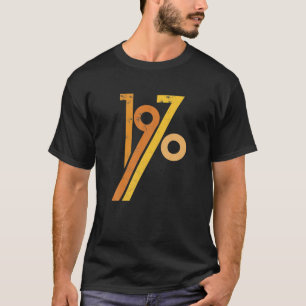 51st Birthday Vintage Retro 70s Style 1970 T-Shirt