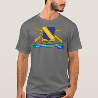 51st Infantry Regiment DUI w Br Ribbon X T-Shirt